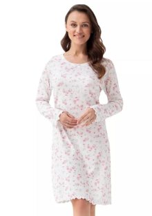 Dámská noční košile 191/42 LUNA | bílá | S