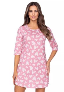 Dámská noční košile 086/21 REGINA | růžová (pink) | XXL