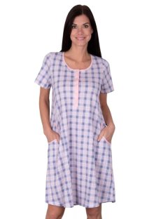 Dámská mateřská noční košile 174/13 REGINA | růžová (pink) | L