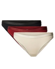 Dámské kalhotky Calvin Klein QD5243 3 kusy BIKINI | vzorované | L