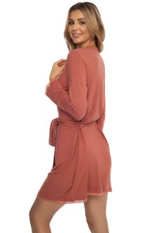 Dámský župan 41315 Alena pink - HENDERSON růžová S