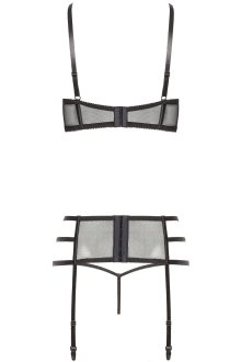 Erotická souprava Ileen - BEAUTY NIGHT FASHION černá S/M