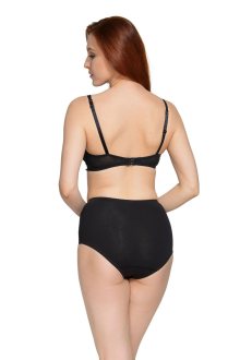 Stahovací kalhotky Ela black super - MITEX černá 6XL