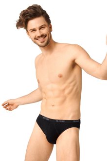 Pánské slipy Basic mini black - Sloggi černá L