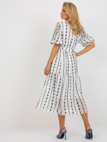 Šaty LK SK 508963 1.38 bílé a černé S/M