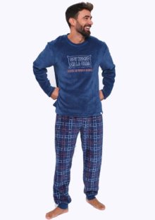 Pánské pyžamo Muydemi 390080 | modrá | XL