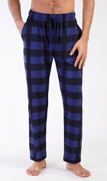 Pánské pyžamové kalhoty John modrá L