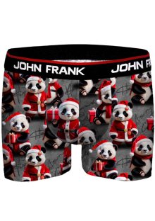 Pánské boxerky John Frank JFBD52 SANTA PANDA | vzorované | M