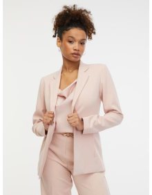 Světle růžové dámské sako
