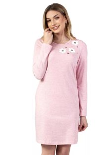 Dámská noční košile 141/41 REGINA | růžová (pink) | L