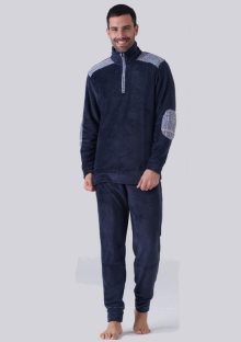 Pánské pyžamo Karelpiu KF7301 | šedá | XL