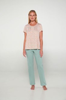 Vamp - Pyžamo s dlouhými kalhotami 20067 - Vamp blue mint 3xl