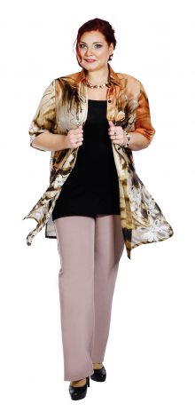 KARLA- košilový kabátek 90 - 95 cm