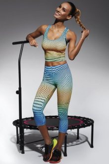Bas Bleu Wave 70 Legíny 5 multicolor