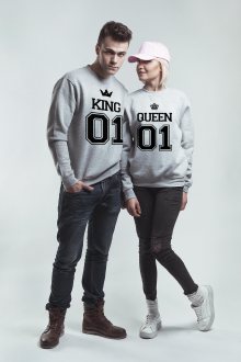 Set mikin Oversize Crown King 01 Queen 01
