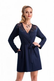 Donna Taylor tmavě modrá župan XL tmavě modrá