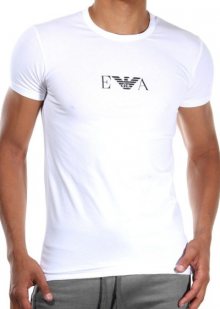 Pánské tričko Emporio Armani 111267 CC715 bílá 2 kusy L Bílá