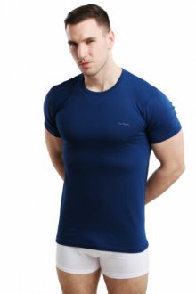 Pierre Cardin Rneck tmavě modrý Pánské triko XXL tmavě modrá
