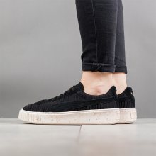 Boty - Puma | ČERNÁ | 37 - Dámské boty sneakers Puma Basket Platform Ow Wns 364090 01