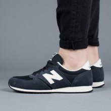 Boty - New Balance | MODRÁ | 44,5 - Pánské boty sneakers New Balance U420NVB