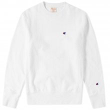 Champion Mikina Reverse Weave White Sweatshirt 