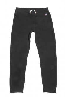 Champion Reverse Weave Black Rib Cuff Pants