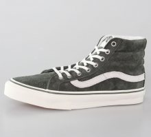 VANS U SK-Hi Slim Šedá Bílá 40