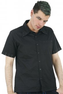 košile pánská DEAD THREADS - GS8981-BLACK XL