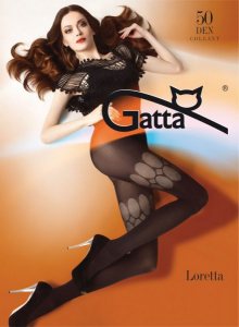 Gatta Loretta 89 Punčochové kalhoty 2-S Nero