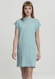 Urban Classics Ladies Turtel Extended Shoulder Dress bluemint - 3XL