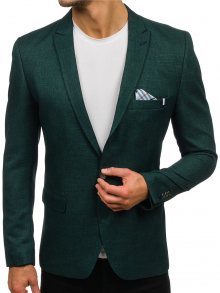 Zelené pánské elegantní sako Bolf 469